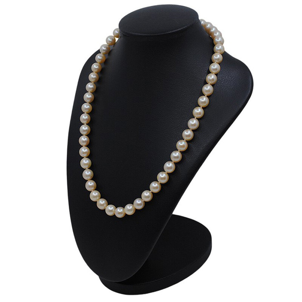 Collar Perlas De Cultivo De 8 A 8,5 MM Y Oro 18K. Largo 44 cm Collar Perlas De Cultivo De 8 A 8,5 MM Y Oro 18K. Largo 44 cm