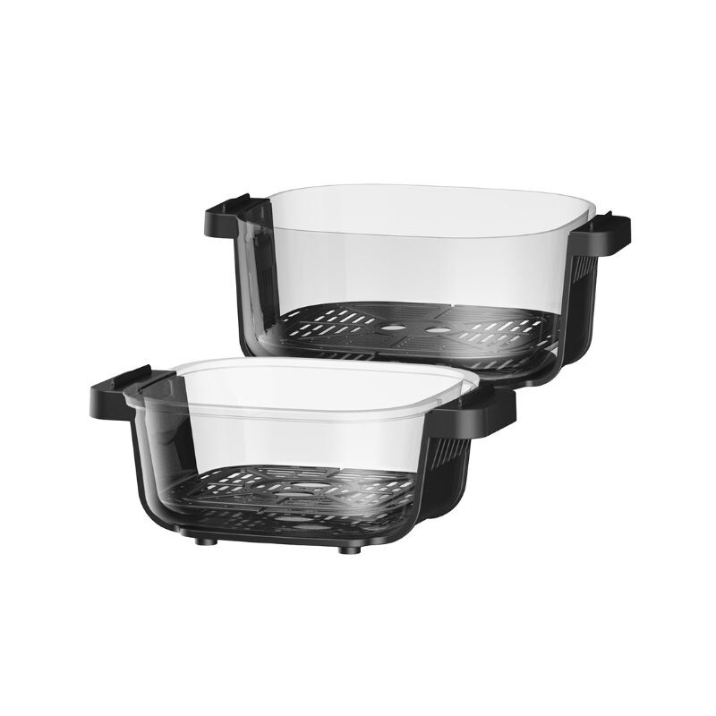 FREIDORA DE AIRE SIN ACEITE DOBLE CESTA 4L + 1.5L CUORI Freidora De Aire Sin Aceite Doble Cesta 4l + 1.5l Cuori