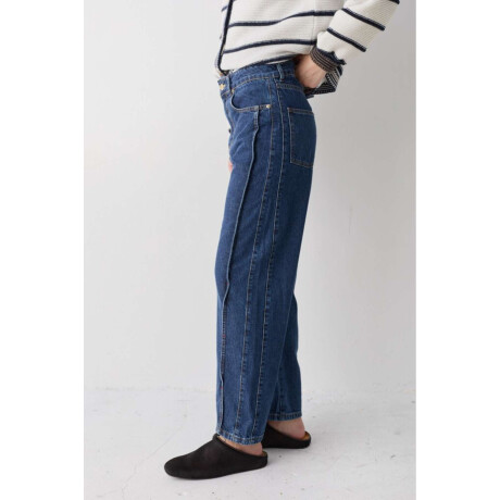 Jean Straight Ball Azul