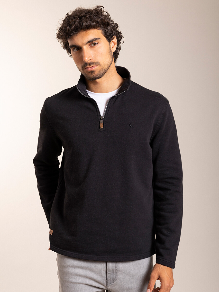SWEATER M/C CALGARI POLANCO - Negro 