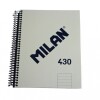 CUADERNO MILAN CON ESPIRAL TAMAÑO A5 RAYADO DE 80 HOJAS COLOR CREMA CUADERNO MILAN CON ESPIRAL TAMAÑO A5 RAYADO DE 80 HOJAS COLOR CREMA
