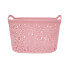 OUTLET Canasto organizador con letras 27*19*15 cm Outlet Canasto Organizador Con Letras 27*19*15 Cm
