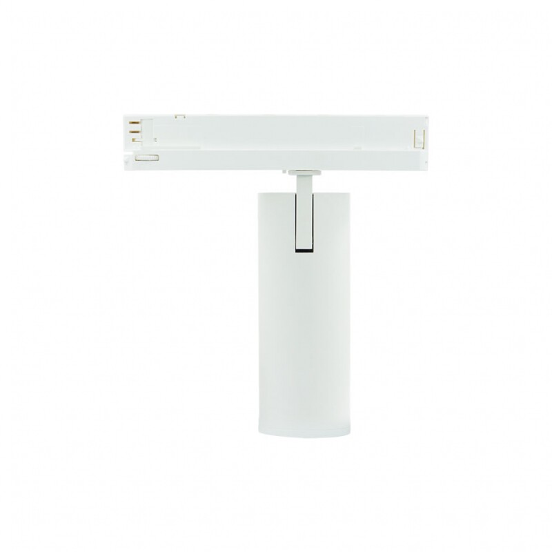 NANO ARTEFACTO TRACK LIGHT MADISON ORIENTABLE Luminaria Nano Madison Orientable de Riel Blanca