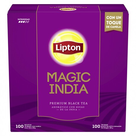 Té Lipton Magic Indian Negro con Canela 100 Bolsitas 001