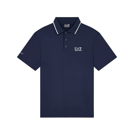 Remera EA7 Tennis Polo Classic Blue