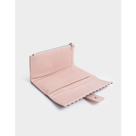 Billetera Fichero Rayado Estampado Rayas