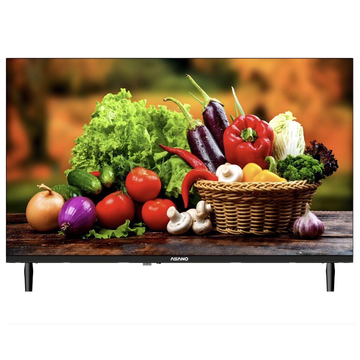 TV LED Asano 32'' HD sin bordes ISDBT 