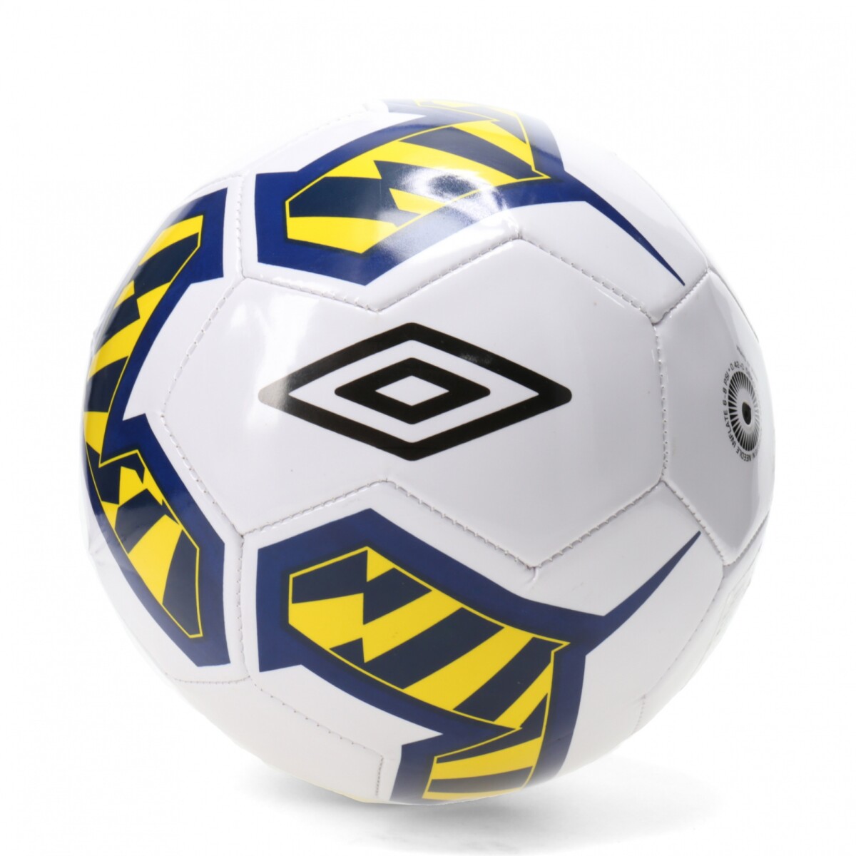 Pelota Umbro Soccer Ball - Blanco - Azul Marino - Amarillo 