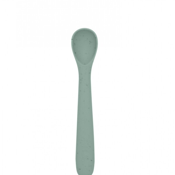 Cuchara silicona Platinum KIKKABOO verde