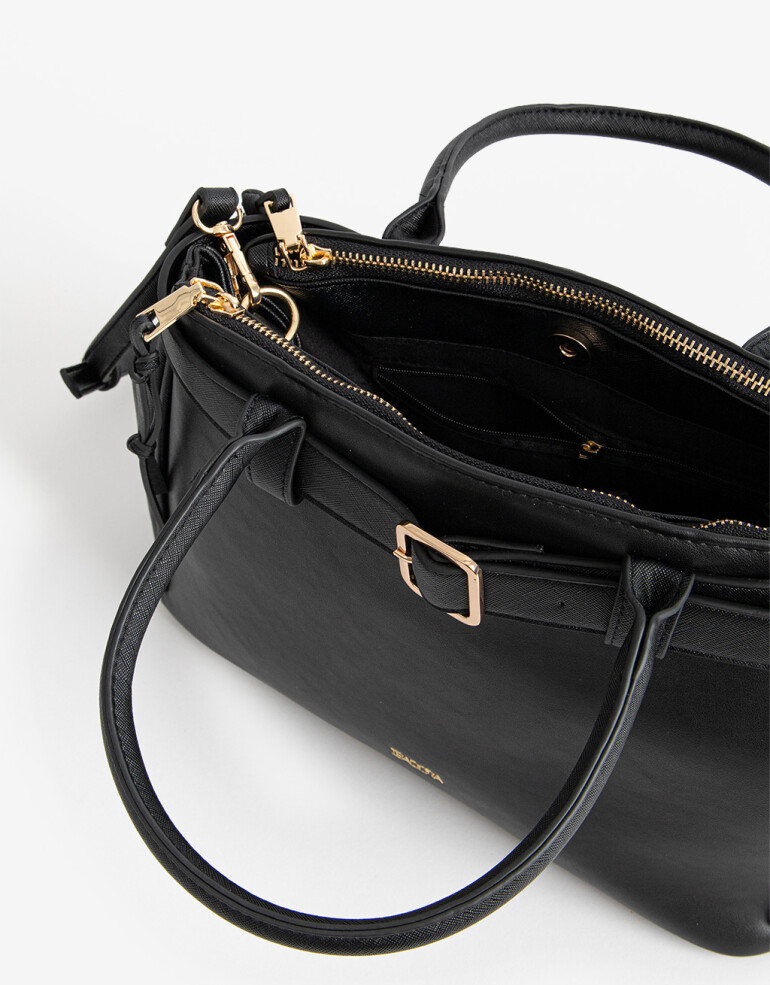 City Cartera Formato City - Negro