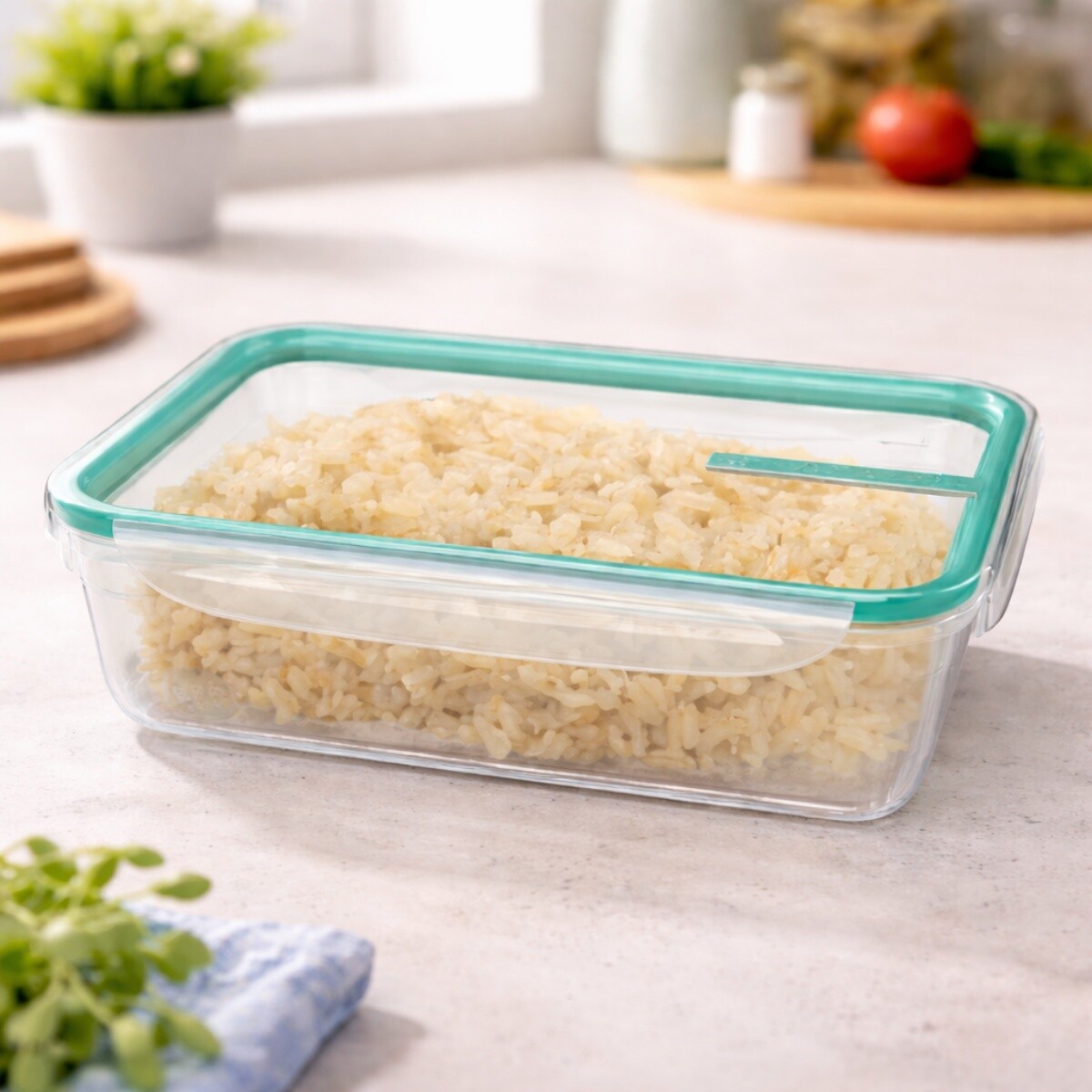 Pote con traba 2,5 Lts - VERDE 