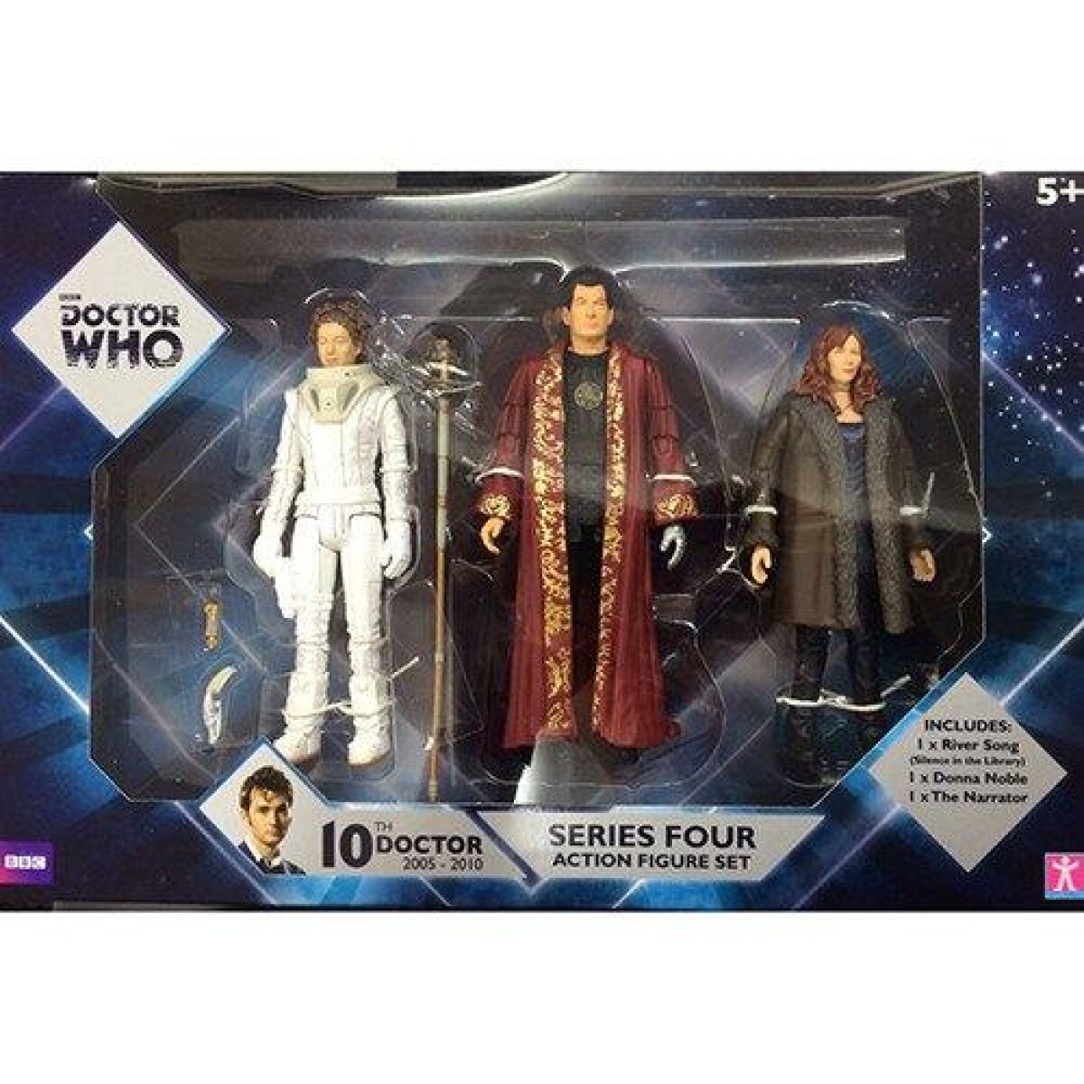 DOCTOR WHO/ SERIES FOUR ACTION FIGURE SET 