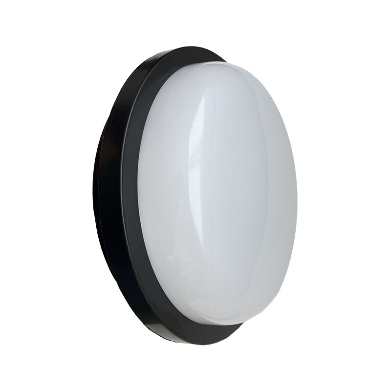 PLAFON EXTERIOR LED 15W CIRCULAR - NEGRO Tortuga LED Redonda 15W Negra