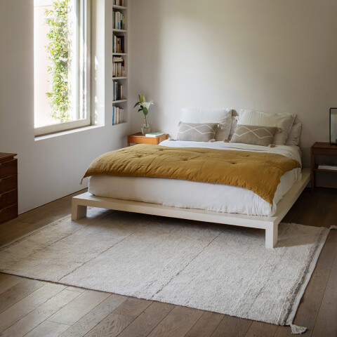 Alfombra lavable Bloom Natural L