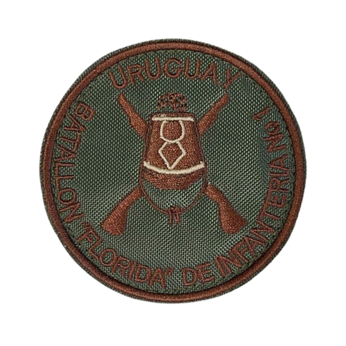 Parche bordado Batallón Florida de Infantería N°1 
