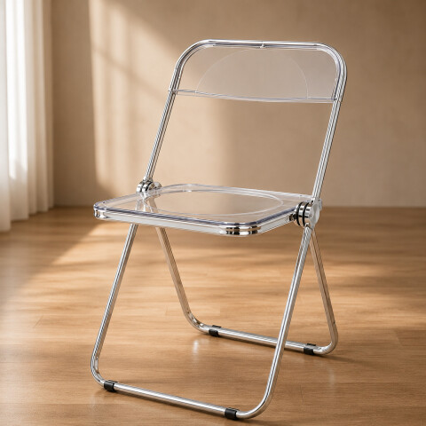 Silla Plegable ComboHome Plia Umea Pack X6 Plateada