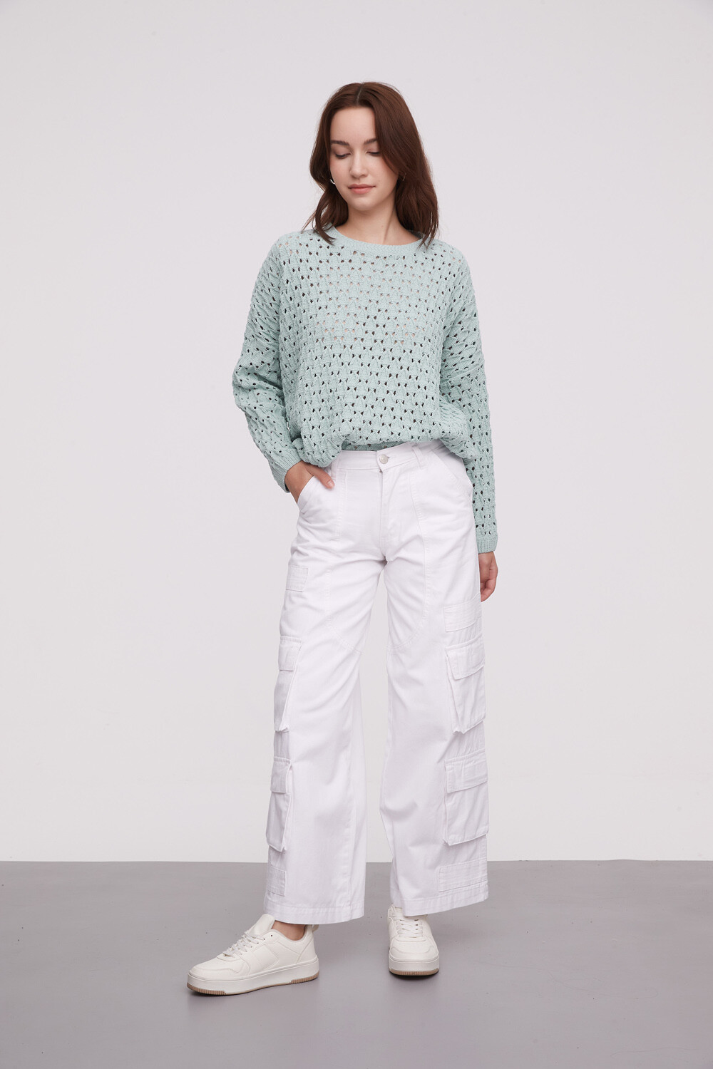 Pantalon Nickies Blanco