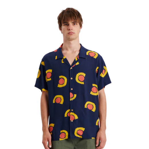 Camisa Critical Slide Solar Ss Resort - Azul Camisa Critical Slide Solar Ss Resort - Azul