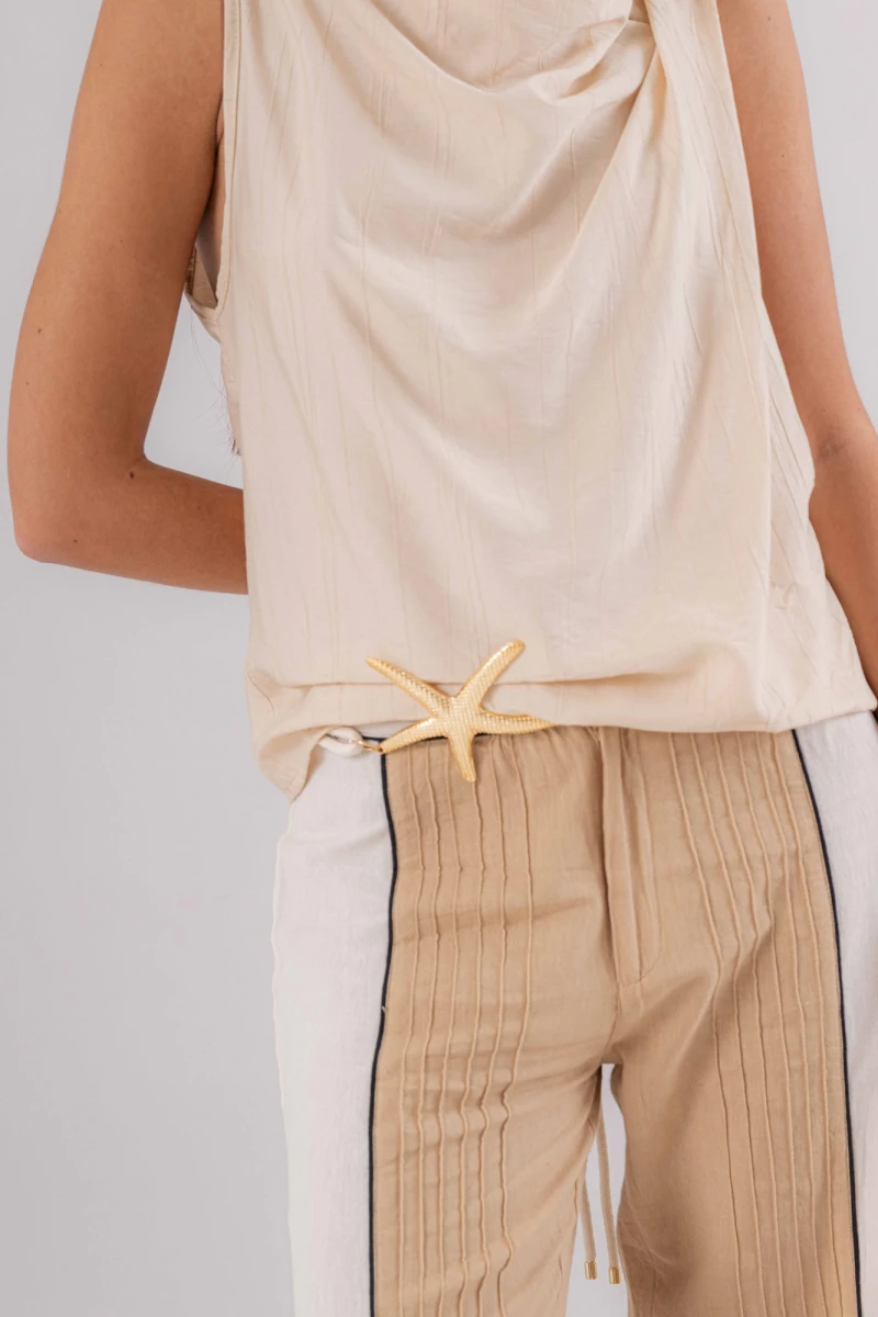 Musculosa Giulia beige m/l