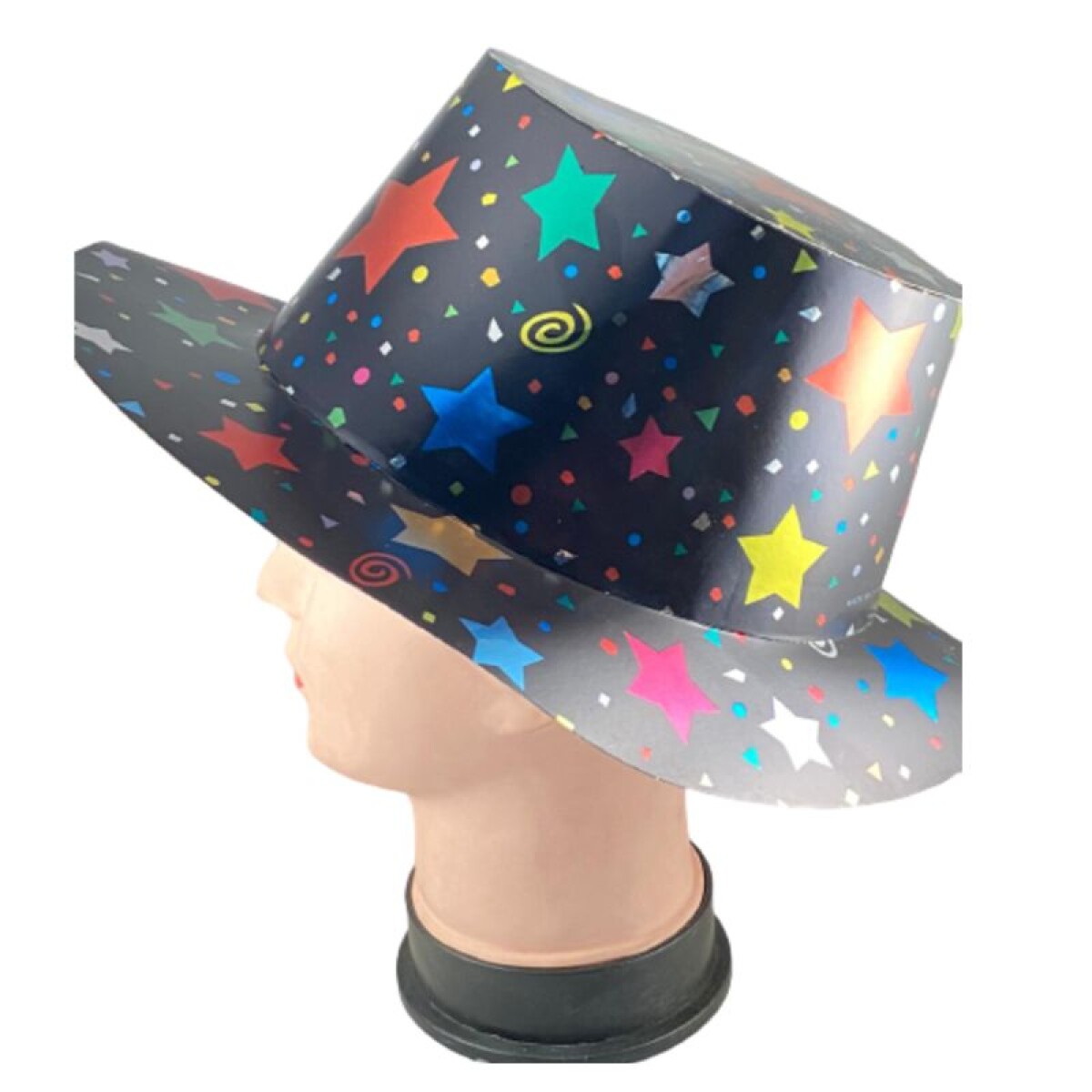 Galera de Estrellas de Cartón - Negro 