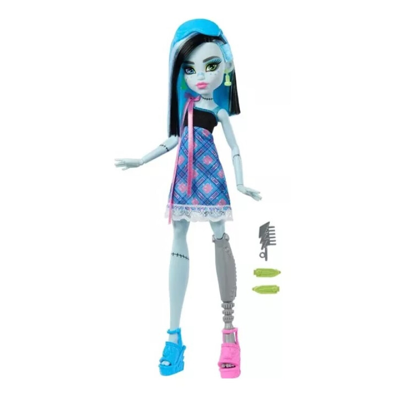Monster High Muñeca Frankie Stein Pijamas Monstruosas Monster High Muñeca Frankie Stein Pijamas Monstruosas