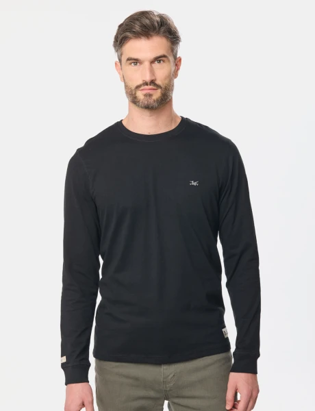 REMERA LISA Negro