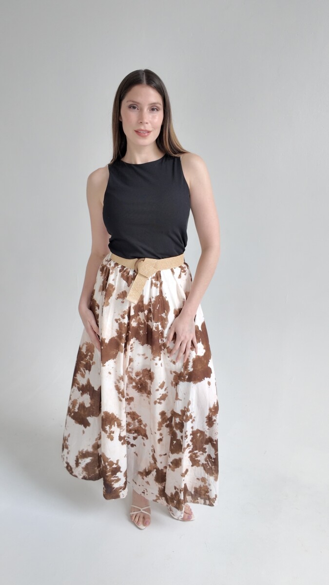 Falda Florencia - Marrón 