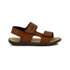 Country Itapua Sandalia Casual Tiras Ancha C/velcro Castaño-cafe