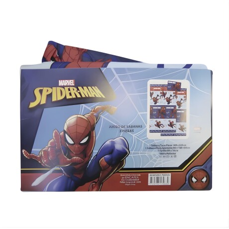 Juego de Sábanas Spiderman Infantil 1 plaza Spiderman 2
