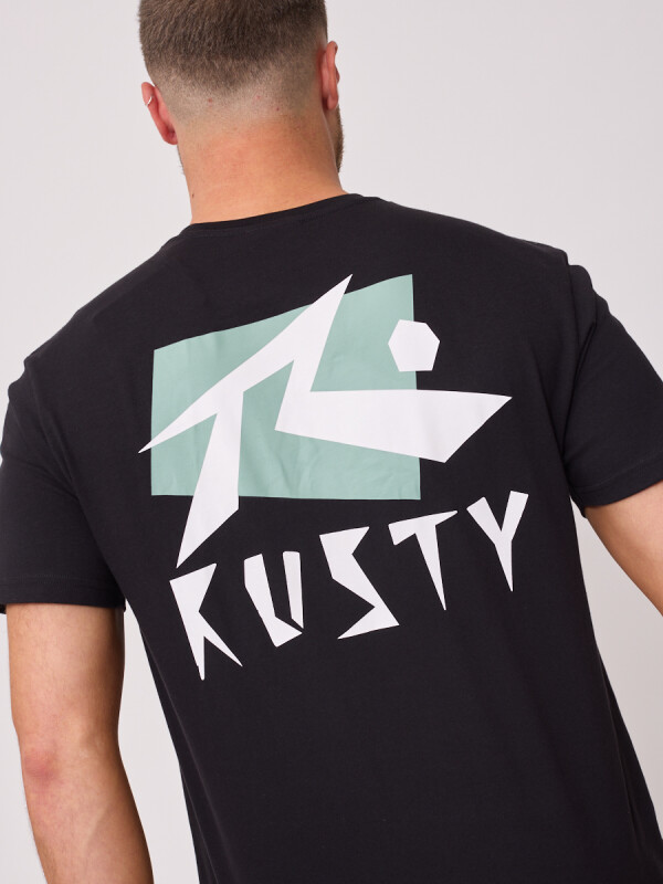 T-SHIRT TALINO RUSTY Negro