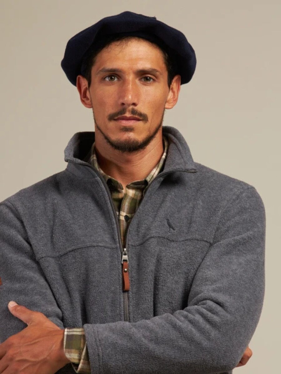 Boina Hombre Tejido Polanco - Azul Marino 