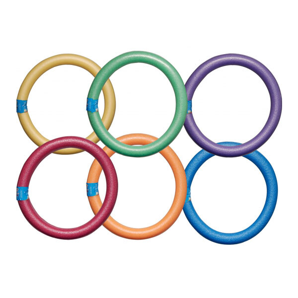 FLOTADOR CIRCULAR DE 57 CMS MULTICOLOR