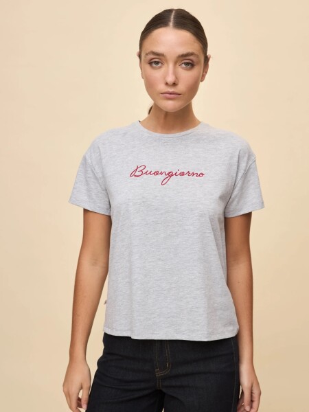 T-SHIRT ALLIE HEGRA GRIS