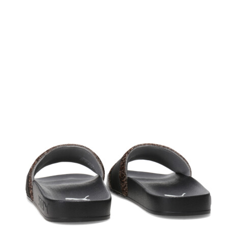 Sandalias Puma Leadcat 2.0 Animal Flair Femenino Negro - Animal Print