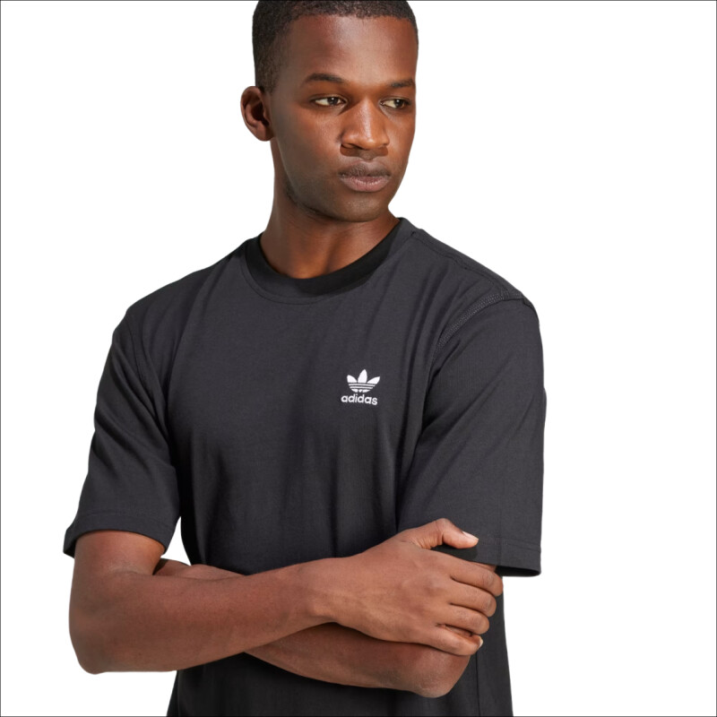 Remera Adidas Trefoil Ess - Negro Remera Adidas Trefoil Ess - Negro