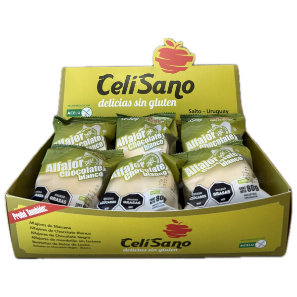 Alfajor choco blanco x 12 unidades Alfajor choco blanco x 12 unidades