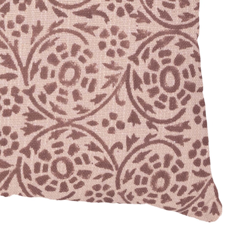 ALMOHADÓN ZARAGOZA 45*45 ALGODON BEIGE/TAUPE