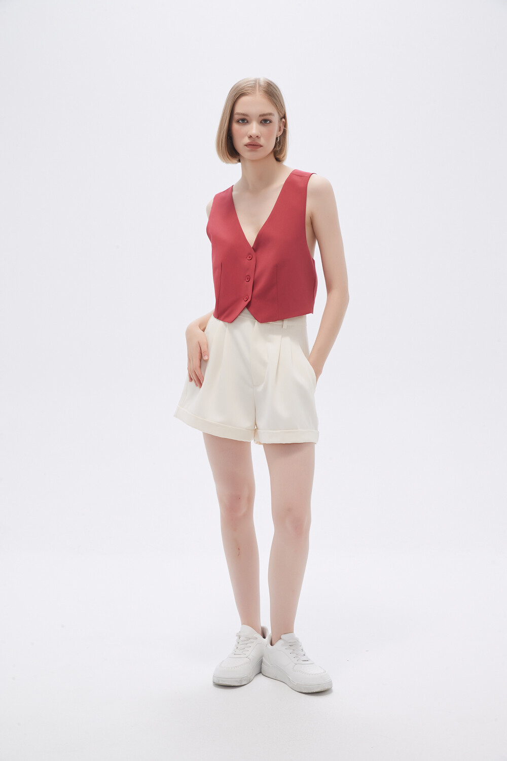 Tops Alman Bordeaux Claro