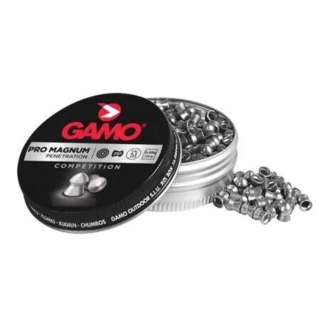 CHUMBO GAMO PRO MAGNUM CAL 6.35 X 250 C/METAL CHUMBO GAMO PRO MAGNUM CAL 6.35 X 250 C/METAL