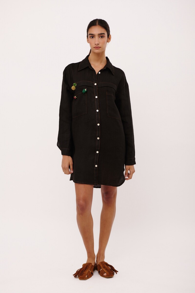 CAMISA MEN MORANGO Negro