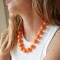 COLLAR VILMA NARANJA