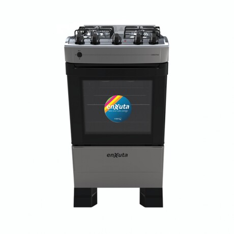 COCINA A GAS ENXUTA CENX27542 Cocina ENXUTA CENX27542 A Gas Cuatro Hornallas Con Grill Eléctrico - Gris