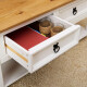 Mesa de centro ESTILO MEXICANO 2 cajones Color CERA BLANCO Mesa de centro ESTILO MEXICANO 2 cajones Color CERA BLANCO