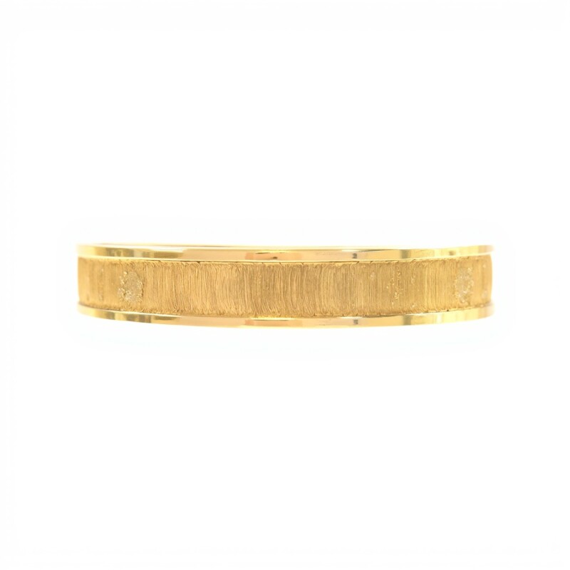 Esclava rayada con Borde-Oro bajo-Sin piedra-ES8001 sinpiedra