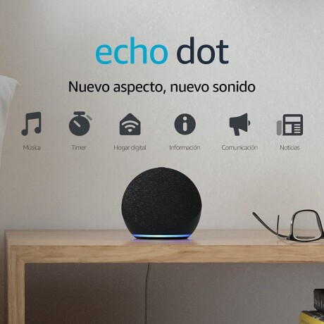 Asistente Virtual AMAZON Echo Dot Alexa (4ta GEN) BT WiFi - Blue Asistente Virtual AMAZON Echo Dot Alexa (4ta GEN) BT WiFi - Blue