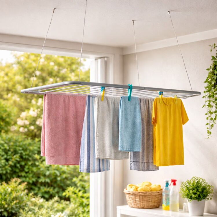 TENDEDERO DE TECHO MOR ALUMINIO 90X56CM TENDEDERO DE TECHO MOR ALUMINIO 90X56CM