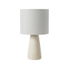 LAMPARA BEIGE P/MESA 29.5X48CM Unica