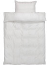 Juego funda nórdica satén NELL 155x220 blanco Juego funda nórdica satén NELL 155x220 blanco
