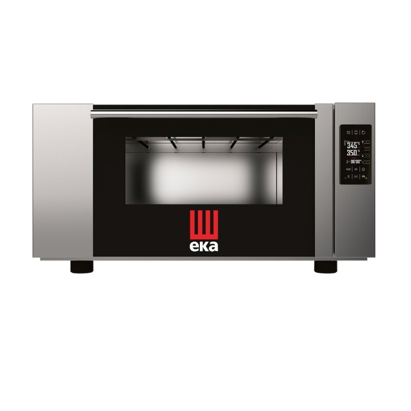 Horno pizzero inteligente eléctrico 1 boca 2 bandejas - Tecnoeka MKF D2T Horno pizzero inteligente eléctrico 1 boca 2 bandejas - Tecnoeka MKF D2T