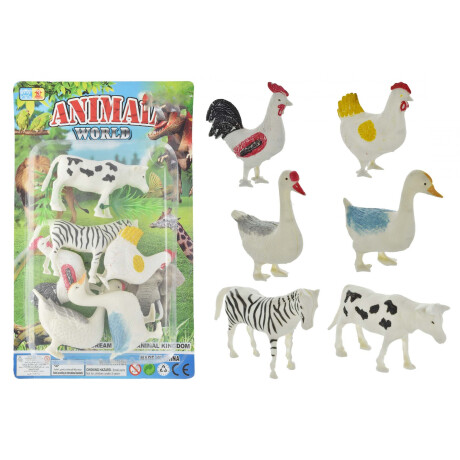 ANIMALES DE GRANJA X6UDS 585-E2-5 ANIMALES DE GRANJA X6UDS 585-E2-5